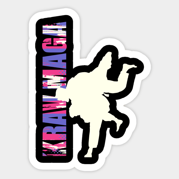 Krav Maga, Israeli Martial Art Sticker by GreenOptix